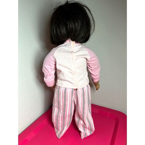 Vintage My Twinn Madison Doll 23” Posable Purple Eyes Brown Hair Articulated '96 - Picture 3 of 8